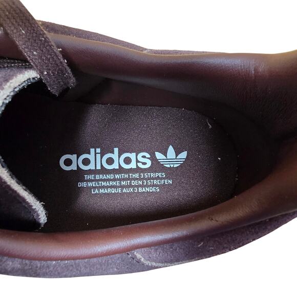 Adidas Samba OG Shoes Sneakers Mens Size 12 Worn Twice Pristine Brown MSRP $129 - Picture 7 of 9